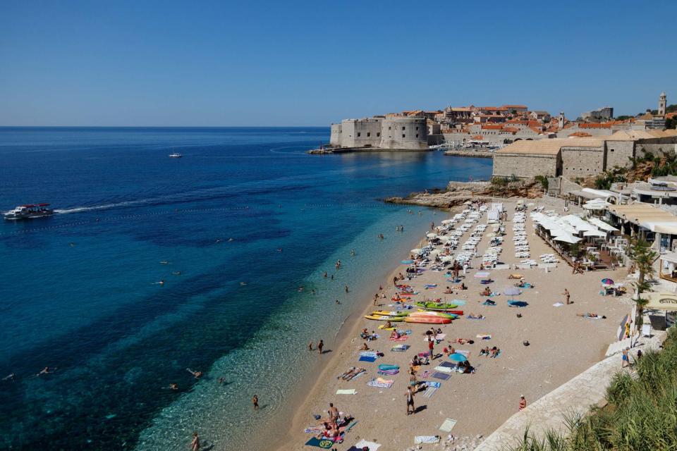 Holidaymakers in Croatia (Reuters)