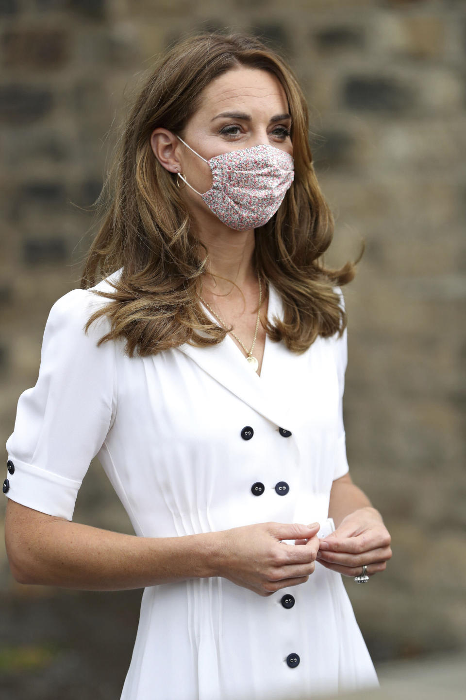 Kate Middleton in Sheffield, England, on Aug. 4.