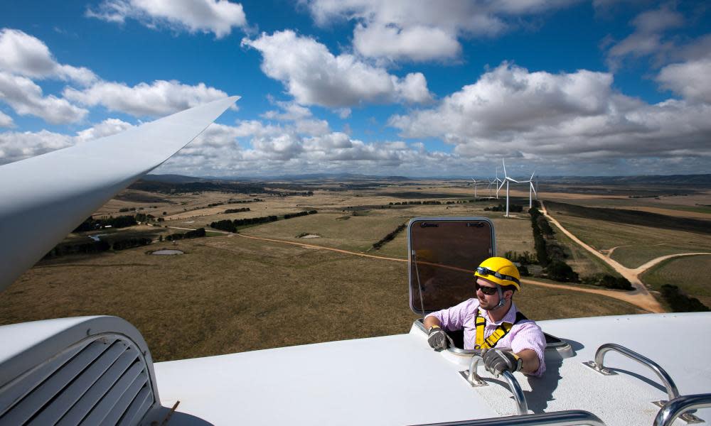 Capital Wind Farm in Bungendore