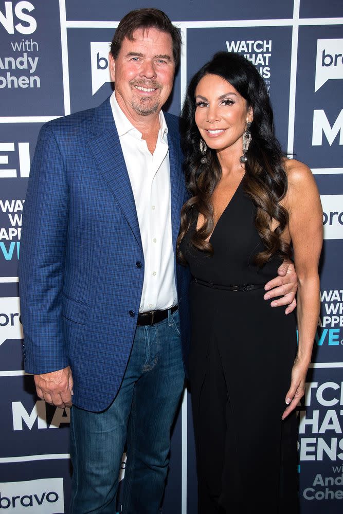 Marty Caffrey and Danielle Staub