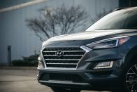 <p>Hyundai refreshed the Tucson for 2019 with a more distinct front end, revised dashboard design, newly standard infotainment features, and driver-assistance technology.</p>