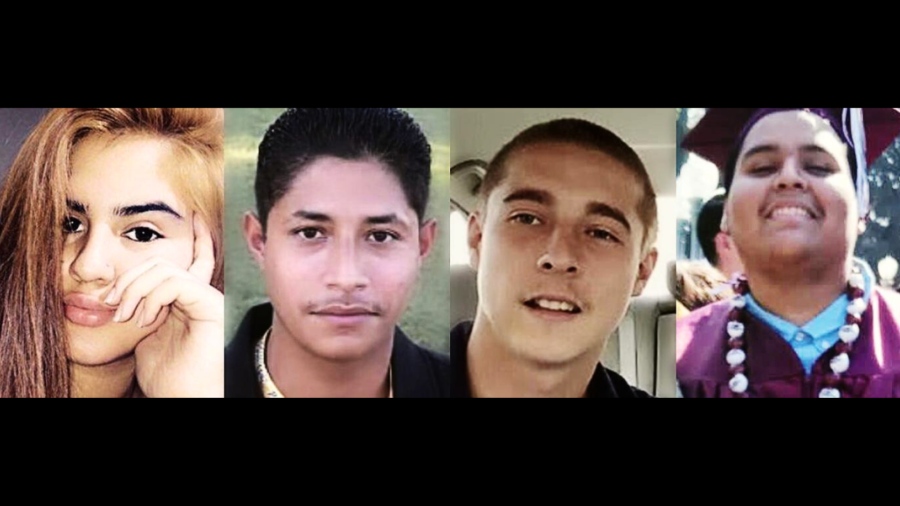 The four victims killed in a shooting massacre on Feb. 3, 2019. (Riverside County District Attorney's Office)