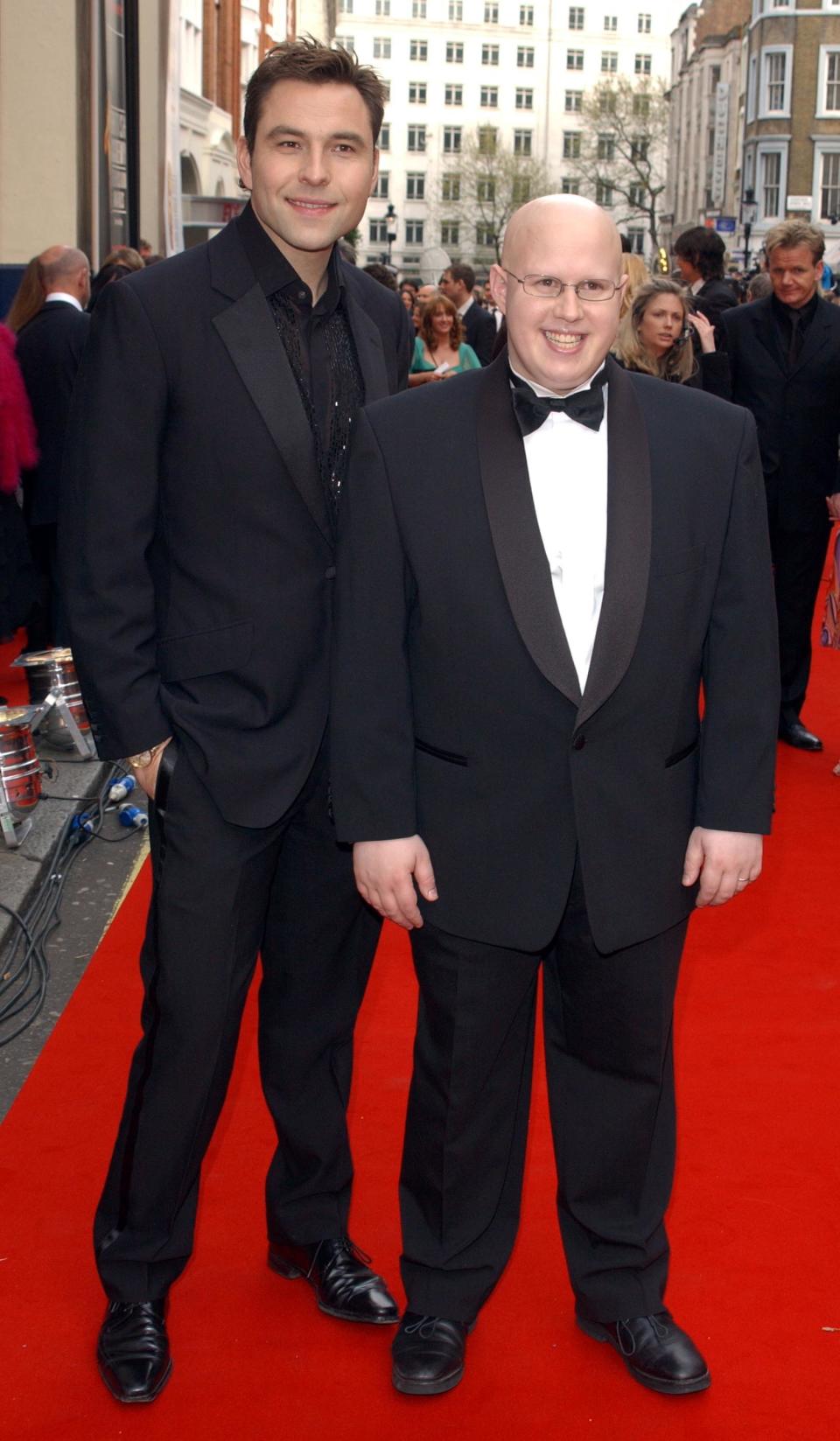 David Walliams (left) and Matt Lucas.