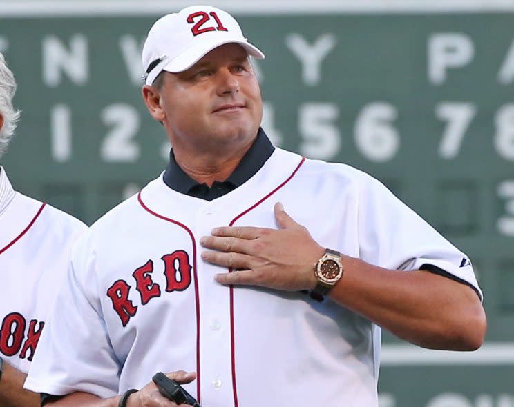 Roger Clemens won three of his seven Cy Young awards as a member of the Red Sox. (AP Photo)