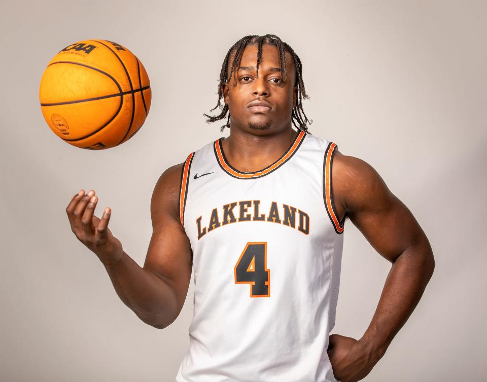 All County Boys Basketball - Lakeland High School - Rolijah Hardy in Lakeland Fl  Friday March 10,2023.Ernst Peters/The Ledger