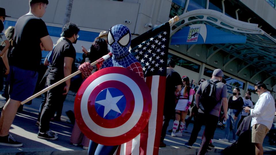 Randall Langi as Spider Captain America.