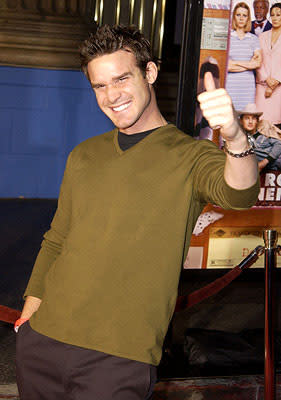 Eddie McClintock at the Hollywood premiere of The Royal Tenenbaums