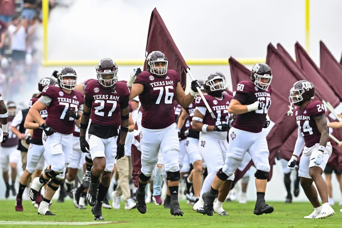 Updated gamebygame score predictions for Texas A&M's 2024 football