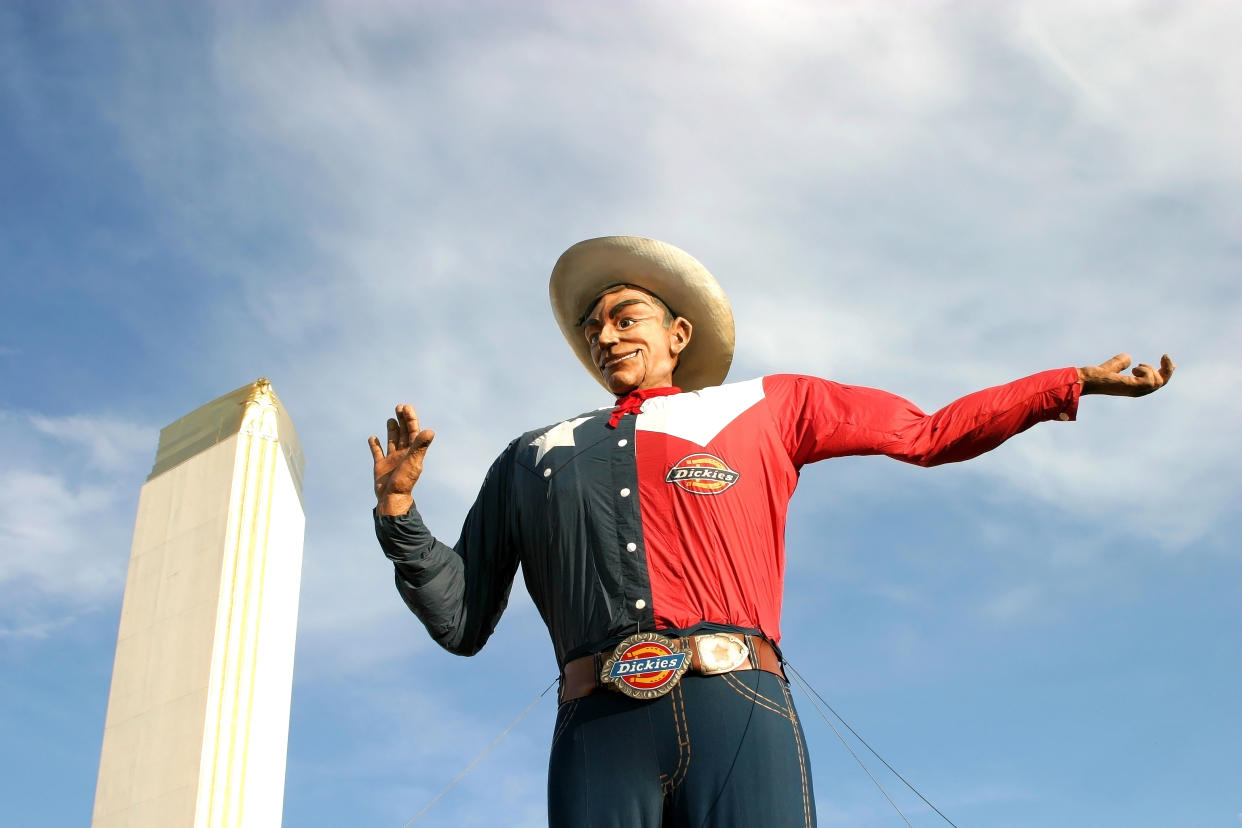 Big Tex bites: The State Fair of Texas won't let its coronavirus cancelation stop it from serving up its famous fried food. (Photo: Getty Images)