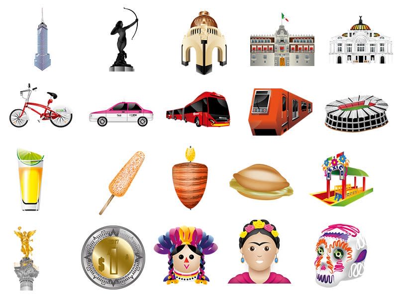 FOTOS: CDMX ya tiene sus propios emojis