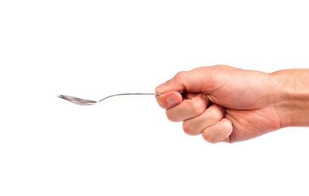 This simple spoon trick might change the way you sleep. Photo: Getty images