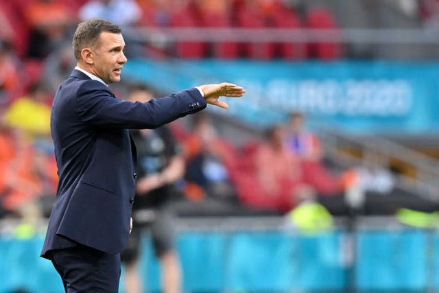 Ukraine manager Andriy Shevchenko was proud of his side's reaction to trailing 2-0