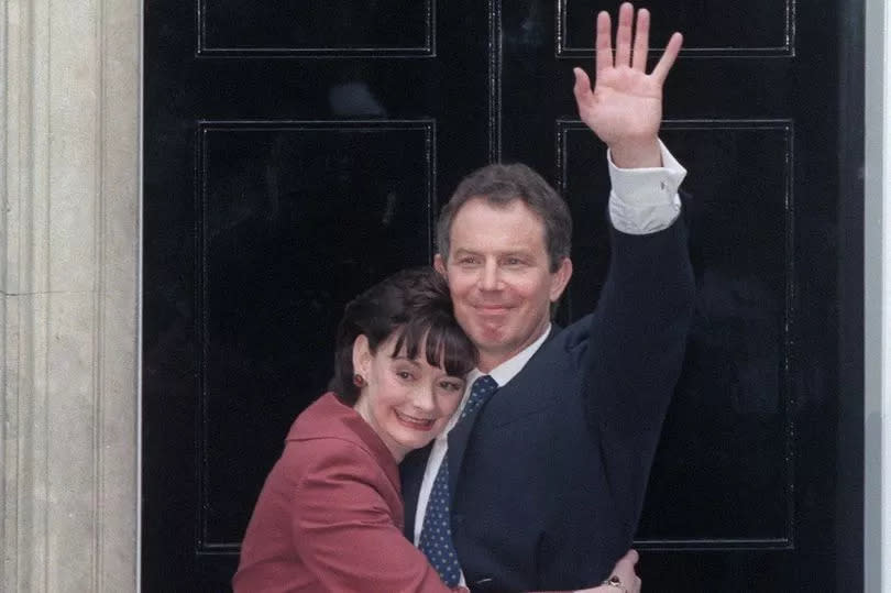 Tony Blair entered Number 10 the day after he won a landslide victory in 1997