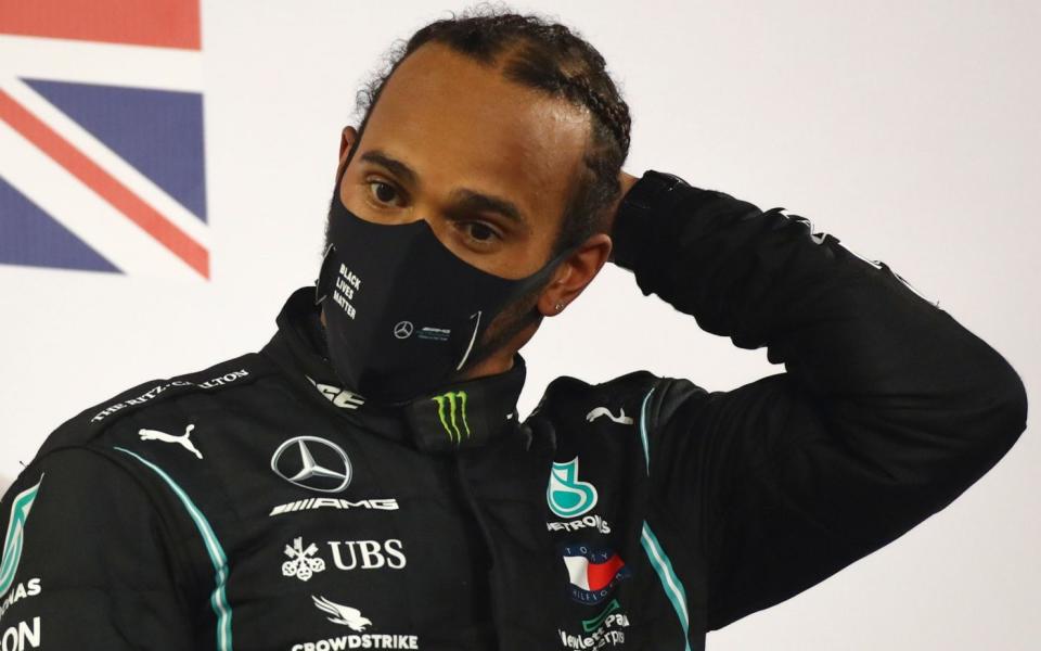 Lewis Hamilton tests positive for Covid-19 — Lewis Hamilton tests positive for Covid-19 and will miss Sakhir Grand Prix in Bahrain - EPA