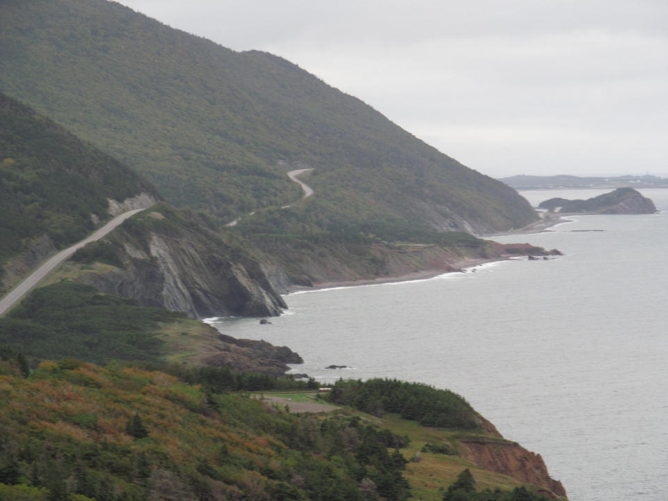 <p><b><a rel="nofollow noopener" href="http://www.novascotia.com/explore/road-trips/cabot-trail-artisans" target="_blank" data-ylk="slk:The Cabot Trail;elm:context_link;itc:0;sec:content-canvas" class="link ">The Cabot Trail</a> - Nova Scotia</b><br>Not only is this famed route popular in warmer months, it's also scenic during the winter. Of course it's ideal if the roads are clear so be sure to plan ahead as the weather near Cape Breton can be unpredictable at times. This route is known as one of the most scenic destinations in Canada and on a clear day you will have a view of the ocean, snow covered forests, cliffs and highlands. The Cabot Trail loops around the north of Cape Breton Island in 297km. There is a good chance you will see wild moose roaming free - just don't let them <a rel="nofollow" href="https://ca.news.yahoo.com/alberta-parks-watch-out-for-car-licking-moose-204752519.html" data-ylk="slk:lick the salt off your car;elm:context_link;itc:0;sec:content-canvas;outcm:mb_qualified_link;_E:mb_qualified_link;ct:story;" class="link  yahoo-link">lick the salt off your car</a> like in Alberta. <br><b>Must See:</b> There are multiple unique artisan studios along the Cabot Trail such as Piper Pewter Inc., North Shore Woodsmiths Studios and Glass Artisans Studio & Gallery. For a complete list visit Nova Scotia's<a rel="nofollow noopener" href="http://www.novascotia.com/explore/road-trips/cabot-trail-artisans" target="_blank" data-ylk="slk:website.;elm:context_link;itc:0;sec:content-canvas" class="link "> website.</a>(Flickr/Doug Kerr) </p>