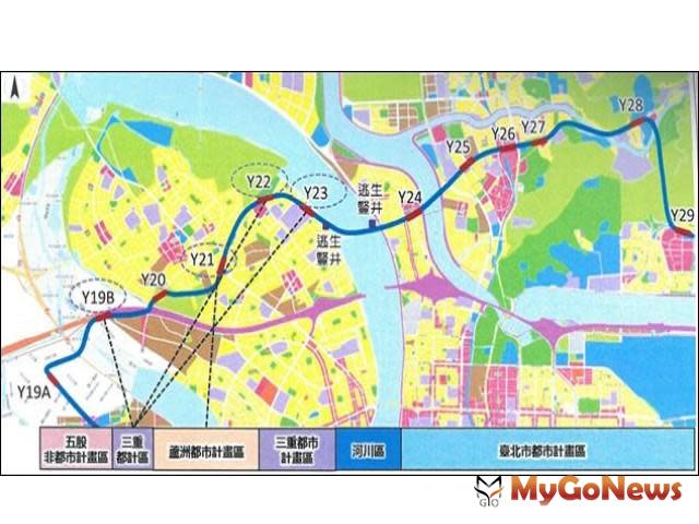 ▲「捷運環狀線第二階段」完善新北捷運生活圈，提升三重、蘆洲地區民眾大眾運輸便利性(圖：營建署)