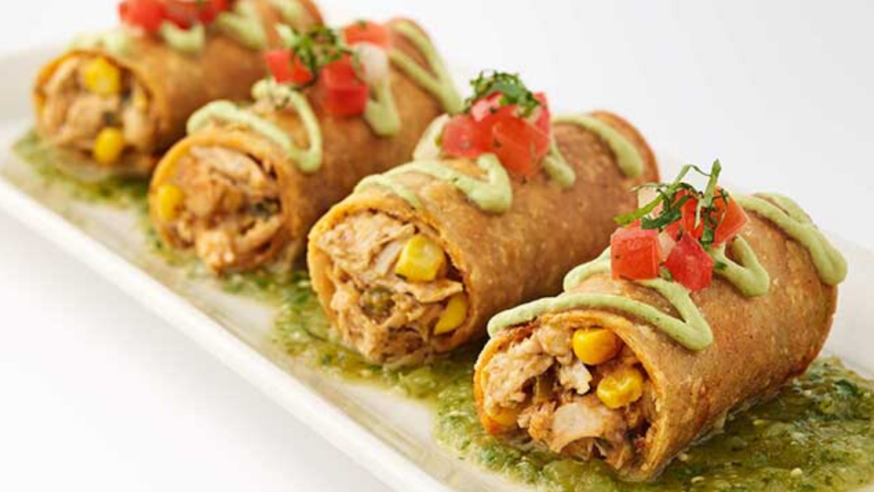 The Cheesecake Factory's Chicken Taquitos