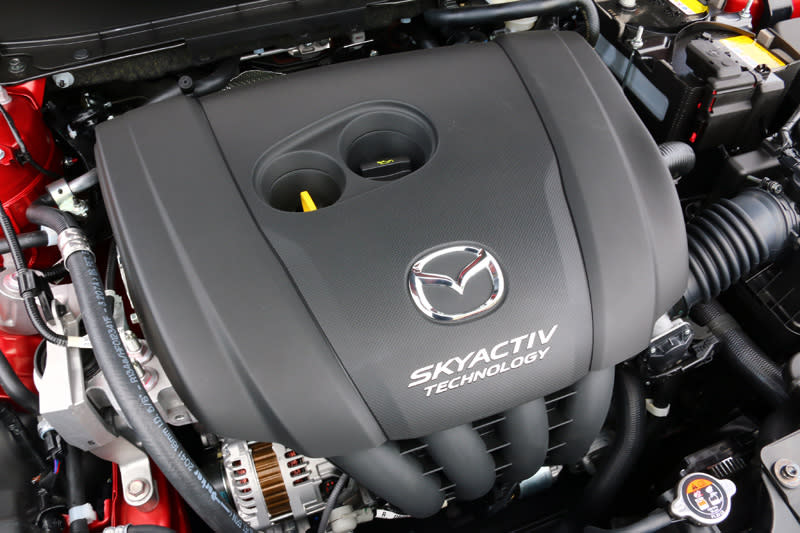 新CX-3雖然仍搭載2.0升自然引擎，扭力也僅微幅增加0.2kgm，但實際上Mazda卻對這具引擎進行不少改良，以對應聯合國最新推行的WLTP (Worldwide Harmonized Light Vehicles Test Procedures) 世界輕負載車輛測試程序，讓油耗數具更貼近於現實狀況。
