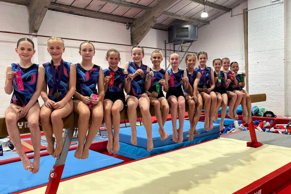 Carterton Gymnastic Club  at the Oxfordshire Individual Apparatus and Under Eights Competition <i>(Image: Carterton Gymnastic Club)</i>
