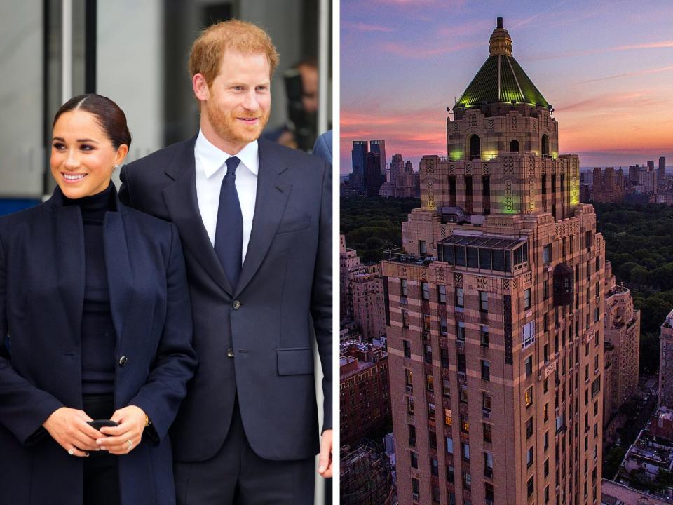 meghan and harry and the carlyle hotel