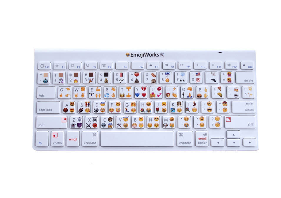 Who needs words when there’s this emoji keyboard? It’s so [heart-eyes smiley face].
