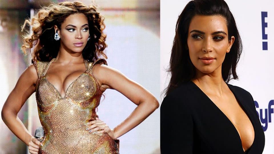 Beyonce reportedly 'never liked' Kim Kardashian. Source: Getty