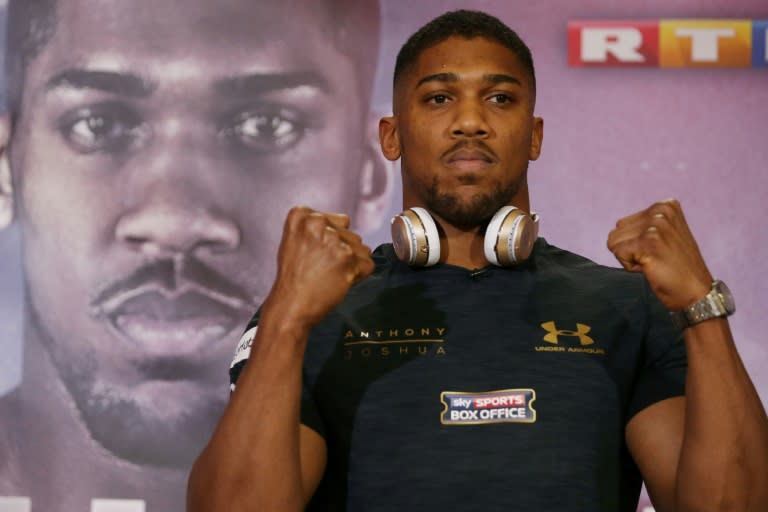 Britain's Anthony Joshua has knocked out all of his professional opponents