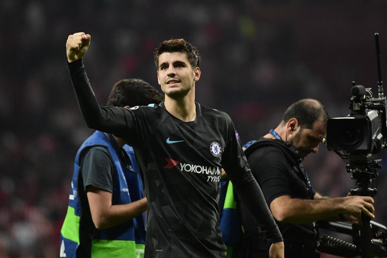 Striking boost | Morata set to return: Pierre-Philippe/AFP/Getty Images