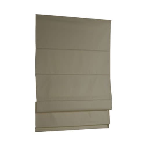 Symple Stuff Cordless Thermal Backed Roman Shade with Blackout Fabric