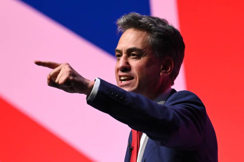 Energy Secretary Ed Miliband