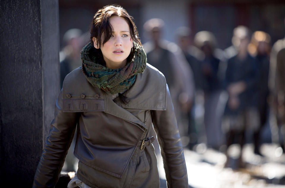 Jennifer Lawrence in ‘The Hunger Games: Catching Fire’