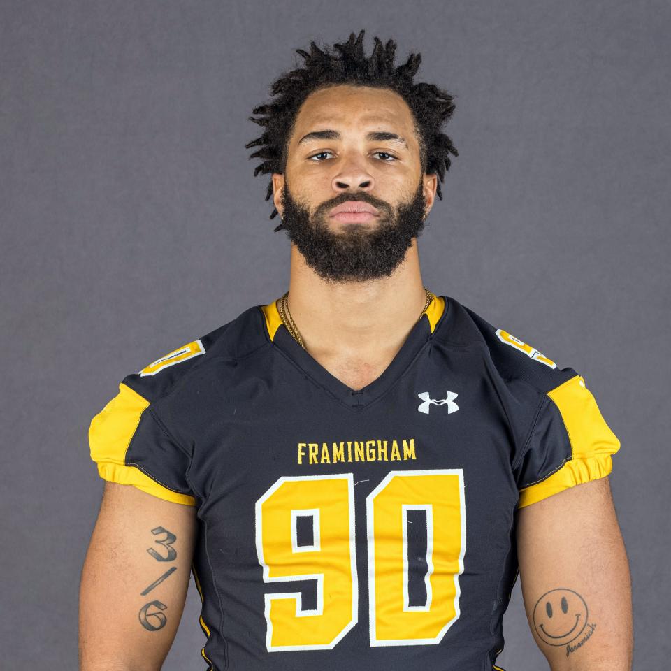 Framingham State University senior Josh Onujiogu