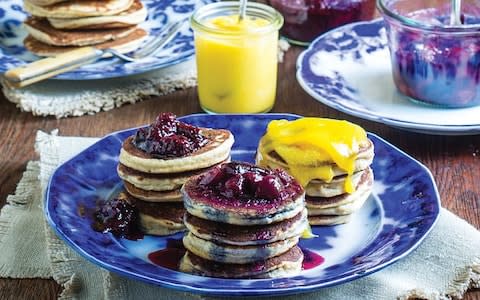 coconut flour pancakes - Credit: Lea Hendry Valle