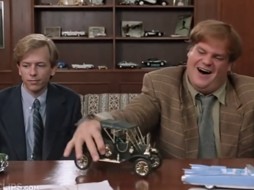 tommy boy sales pitch