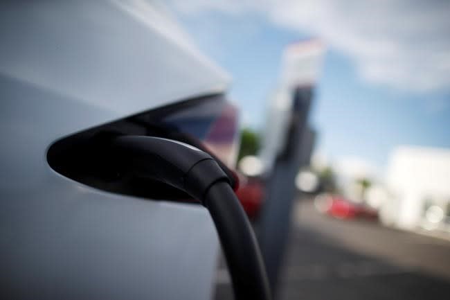 Cold temperatures can sap electric car batteries, temporarily reducing their range by more than 40 per cent when interior heaters are used, a new study found. (The Associated Press)