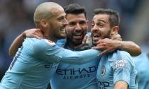 Sergio Agüero embraces defending to erase Pep Guardiola’s doubts