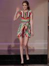 <p>Kristen Stewart wears <a href="http://www.elleuk.com/catwalk/designer-a-z/peter-pilotto/spring-summer-2013" rel="nofollow noopener" target="_blank" data-ylk="slk:Peter Pilotto;elm:context_link;itc:0;sec:content-canvas" class="link ">Peter Pilotto</a> Resort 2013 on the Jay Leno show to promote Twilight Breaking Dawn Part 2.</p>