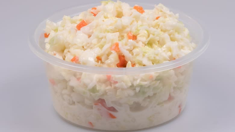 coleslaw clear tub