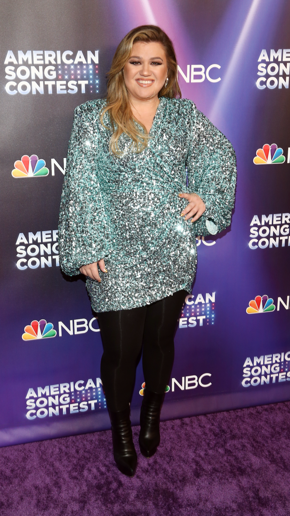 Kelly Clarkson attends the NBC's 