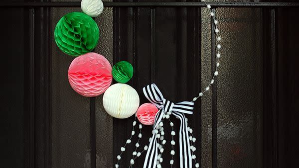 diy christmas door decorations festive