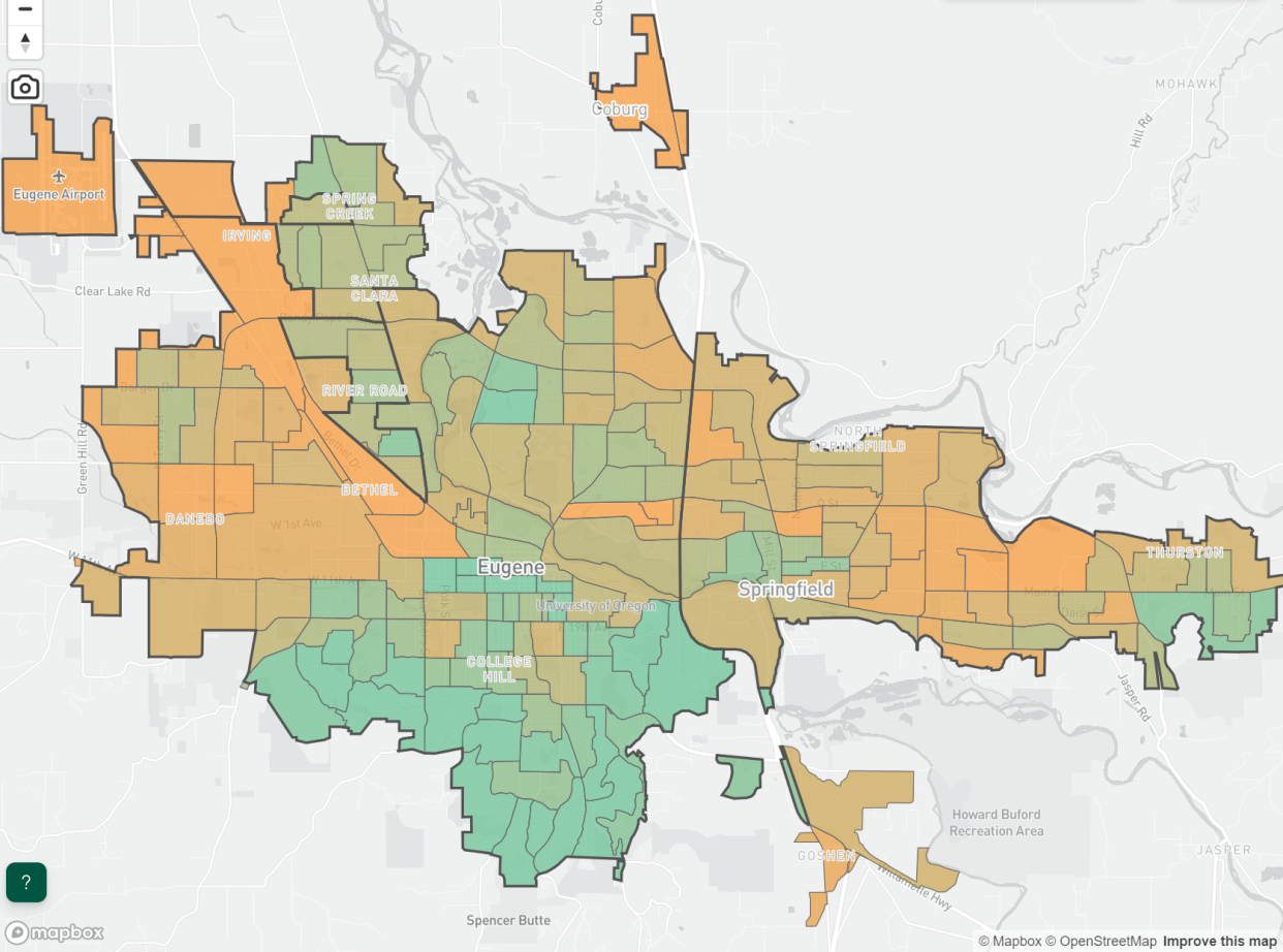 The Tree Equity Score was developed by American Forests to help urban areas plant trees in underserved communities by providing data on where tree canopy rates stand within cities.