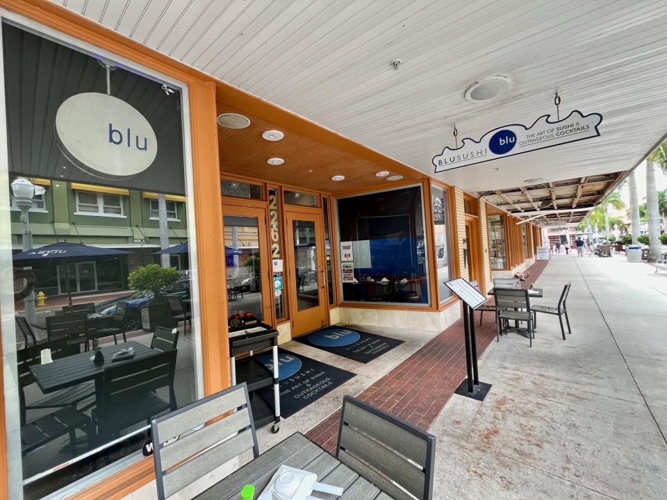 Blu Sushi opened on First Street in downtown Fort Myers in early February 2015.