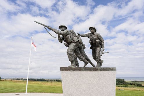 <span class="caption">The British Normandy Memorial, near Ver-sur-Mer in Normandy, France, was unveiled on 6 June 2021.</span> <span class="attribution"><a class="link " href="https://www.flickr.com/photos/pixiduc/51325583115/" rel="nofollow noopener" target="_blank" data-ylk="slk:Duc/Flickr;elm:context_link;itc:0;sec:content-canvas">Duc/Flickr</a>, <a class="link " href="http://creativecommons.org/licenses/by-nc-nd/4.0/" rel="nofollow noopener" target="_blank" data-ylk="slk:CC BY-NC-ND;elm:context_link;itc:0;sec:content-canvas">CC BY-NC-ND</a></span>