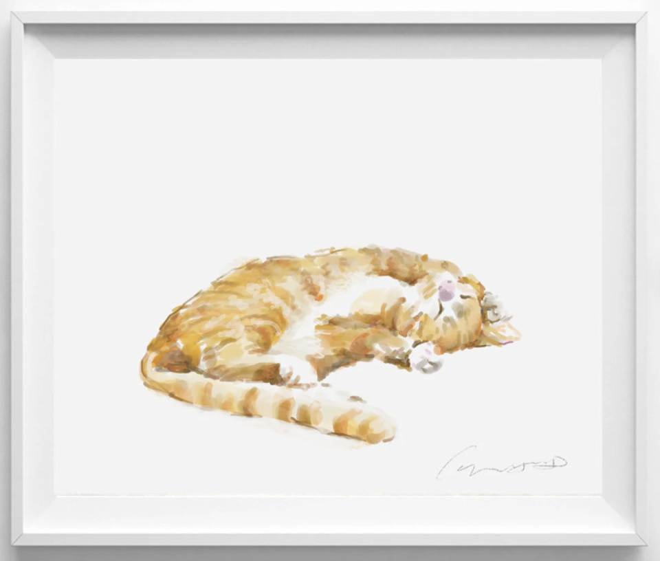 Cat print. (PHOTO: Etsy Singapore)