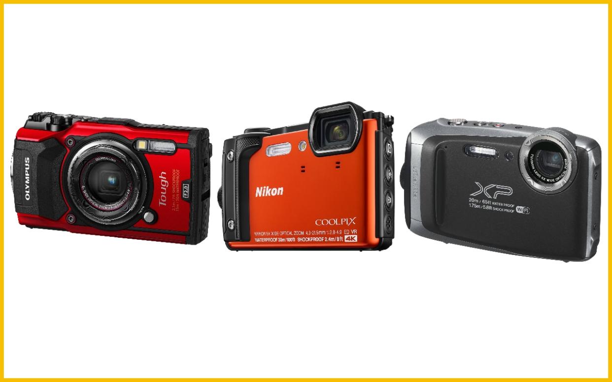 Nikon and Olympus are the biggest names in waterproof cameras, but Fujifilm also offers a budget option