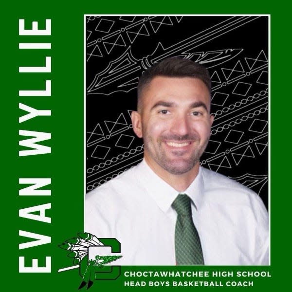 Evan Wyllie is the new head boys basketball coach at Choctawhatchee.