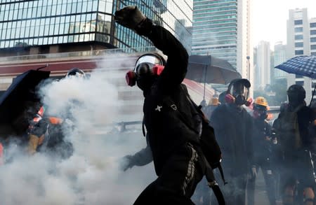 Anti-government demonstration in Hong Kong