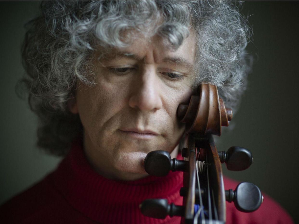 The cellist Steven Isserlis who performed with pianist Alexander Melnikov at Wigmore Hall: ean Baptiste Millot