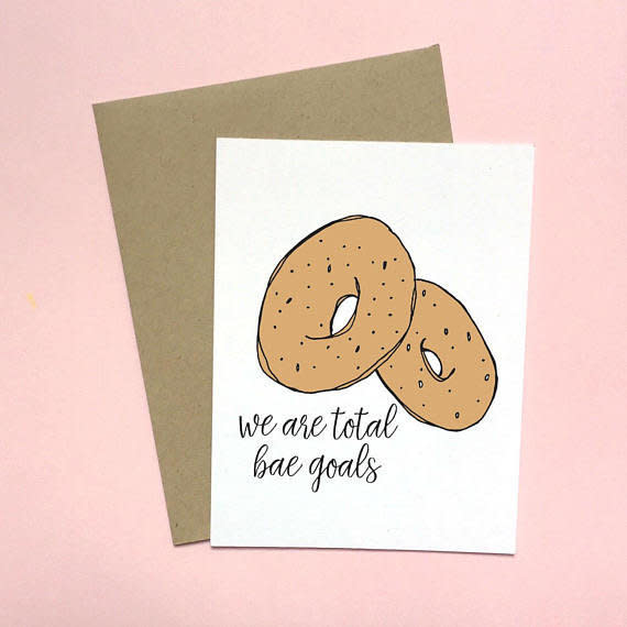 <i>Buy it from&nbsp;<a href="https://www.etsy.com/listing/518149123/bae-goals-card-boyfriend-card-girlfriend" target="_blank">oneoliver&nbsp;on Etsy</a> for $5</i>