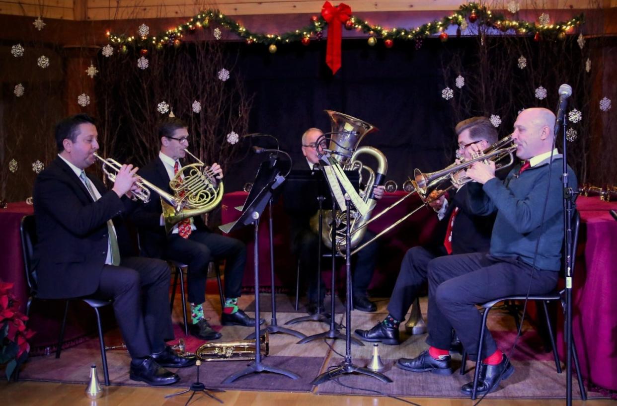 The Birch Creek Symphony Brass is among the faculty groups and guest musicians playing two "Christmas at Birch Creek" concerts Dec. 7.